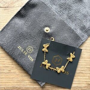 Julie Vos Delicate Butterfly Bracelet